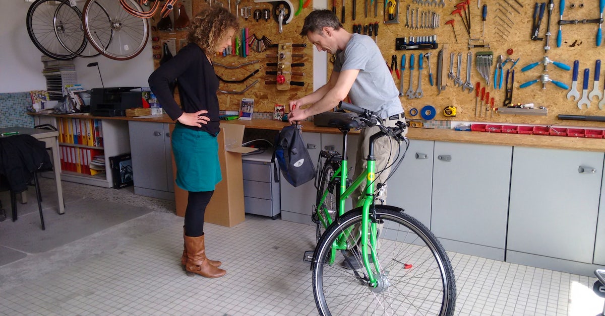 Voor een dagje uit professioneel Soldaat Velofabrik, in Brussel gemonteerde fietsen | Brussels by Bike
